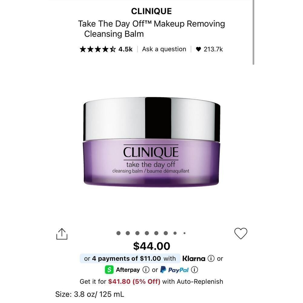 Clinique Take The Day Off Cleansing Balm 125ml